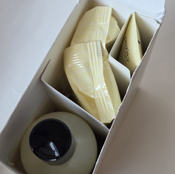 Philosophy Purity Made Simple Cleansing Set Cleanser & Cleansing Cloths NIB - Picture 3 of 5